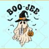 Boo Jee ghost with coffee SVG, Boo Jee SVG, cute ghost SVG, Boujee svg Fall and Halloween SVG