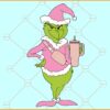 Bougie Grinch SVG, Grinch SVG, Christmas Grinch svg, Grinchmas svg