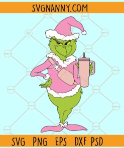 Bougie Grinch SVG, Grinch SVG, Christmas Grinch svg, Grinchmas svg