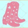 Cowgirl Bachelorette Boots SVG, Cowgirl Bachelorette Design SVG, Nashville Bachelorette SVG