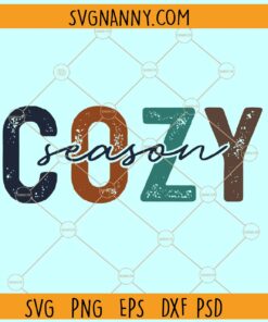 Cozy season retro SVG, winter vibes svg, cozy vibes PNG, holiday shirt svg