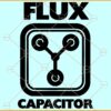 Flux Capacitor SVG, Back to the future SVG, Delorean SVG, Flux Capcitor Logo SVG