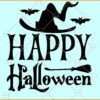 Happy Halloween SVG, Ghost Halloween SVG, Ghost Clipart SVG, Horror Halloween SVG