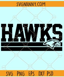 Hawks SVG, Atlanta Falcons Football SVG, National League Football SVG