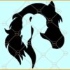 Horse with a girl SVG, Horse and Girl Svg, Woman Horse Svg, Girl Horse Svg