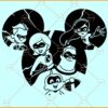 Incredibles Mickey ears SVG, Disney SVG, The Incredibles SVG, Disneyland Pixar The Incredibles SVG