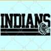 Indians SVG, Cleveland Indians Football SVG, National League Football SVG