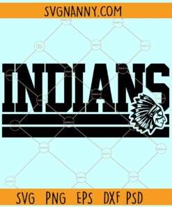 Indians SVG, Cleveland Indians Football SVG, National League Football SVG