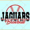 Jaguar Baseball SVG, Baseball svg, Jaguar Baseball Team SVG, Baseball Sport Team SVG