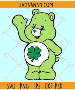 Lucky care bear SVG, Care Bear SVG, Lucky Bear SVG, Family Vacation Svg