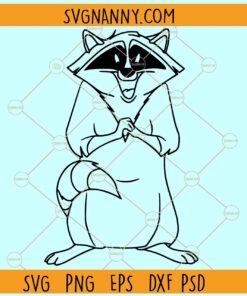 Meeko the raccoon SVG, Meeko Vector Svg, Princess Pocahontas SVG, Princess Svg