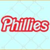 Phillies Barbie SVG, Philadelphia Phillies Barbie SVG, Phillies Doll Red SVG