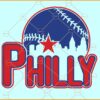 Philly Baseball SVG, Philadelphia Baseball SVG, Red October Philly SVG, Phillies Take October SVG