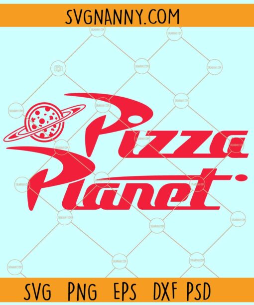 Pizza Planet SVG, Pizza Planet Toy Story Svg, Toy Story Cartoon Svg