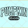 Pumpkin season SVG, Pumpkin season varsity Font SVG, Fall Sign SVG, Halloween SVG