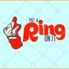 Put a Ring on It SVG, Castellanos SVG, Red October Philly SVG, Phillies Take October SVG