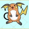 Raichu SVG, Pikachu to Raichu SVG, Pokemon SVG, Pokemon Ball SVG