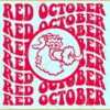 Red October Phillies SVG, Phillies Baseball SVG, Phillies Take October SVG