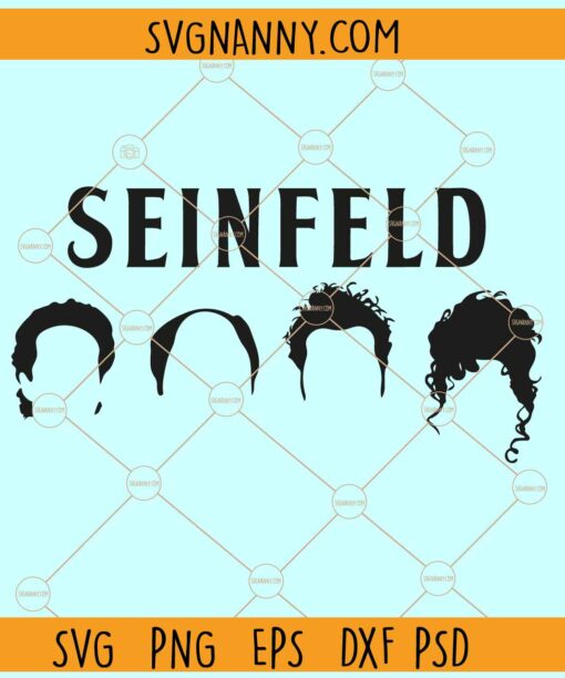 Seinfeld TV show SVG, Seinfeld Svg, Seinfeld Character Svg, Cosmo Kramer SVG