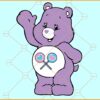 Share Bear SVG, Share Bear Clipart SVG, Care Bear SVG, Bear  Silhouette SVG