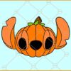 Stitch Pumpkin SVG, Stitch Pumpkin Head SVG PNG, Disney Halloween Pumpkin SVG