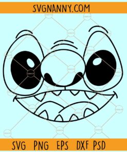 Stitch face outline SVG, Disney Stitch svg free, Lilo and Stitch svg