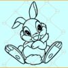 Thumper rabbit SVG, disney character svg, bambi svg,  Disney SVG, Disneyland PNG
