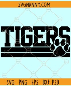 Tigers SVG, Cleveland Tigers Football SVG, National League Football SVG
