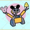 Wall-E Snacks SVG, Wall-E SVG, Disney Robot PNG, Disney SVG, Disney Robot Character SVG