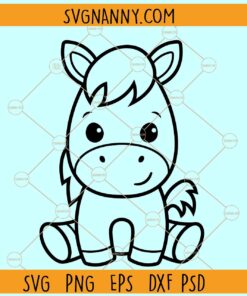 Cute Pony SVG, my little pony svg, kids shirt svg, Pony svg