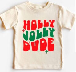 Holly Jolly Dude Christmas SVG, Boy Christmas SVG
