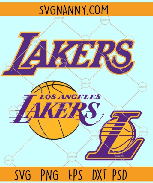 Los Angeles Lakers Jersey SVG, Lakers basketball SVG, Lakers logo SVG