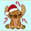 Stitch Christmas Gingerbread man SVG