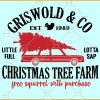 Griswold Christmas Tree Farm SVG, National Lampoon svg, Christmas Décor SVG