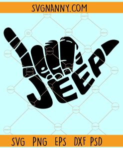 Jeep hand loose SVG, Jeep Wave Hand Svg, Jeep Hand Sign SVG, Jeep Life SVG