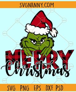 Merry Christmas Grinch SVG, Christmas Grinch Svg , Grinch Xmas Svg, Grinch SVG