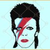 Ziggy Stardust SVG, Bowie Silhouette, Ziggy Stardust, Starman Legend Svg