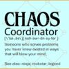 Chaos Coordinator Definition Svg