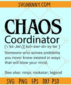 Chaos Coordinator Definition Svg