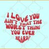 Cruel summer lyrics SVG, I love ain’t that the worst thing SVG, Taylor Swift SVG