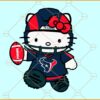 Hello Kitty Houston Texans SVG, Texans football svg