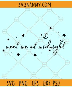 Meet me at midnight SVG, Taylor Swift Midnights SVG