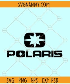 Polaris Snowmobile logo svg, Polaris logo SVG, snowmobile rider svg