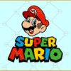 Super Mario svg, Super Mario head SVG, Super Mario logo SVG, Mario Bros svg