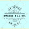 Suriel Tea Co svg, Always hot svg, Acotar SVG, Bookish svg