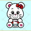Hello Kitty care bear SVG, Care bear SVg, hello Kitty SVG