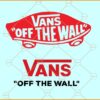 Vans Off The Wall svg, Vans brand logo SVG, Vans logo SVG