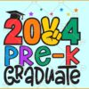 Pre K Graduate 2024 Svg, Pre-k 2024 svg, preschool graduation SVG