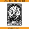 The audacity tarot svg, sarcastic skeleton svg, witchy vibe tarot svg