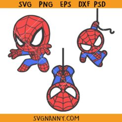Baby Spiderman SVG bundle, Superhero Spider Bundle Svg, Spiderman Cartoon Svg, Baby Spiderman Svg